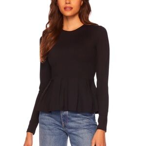 Susana Monaco Peplum Top